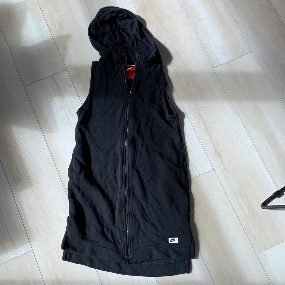 Nike hooded sweater dress vest